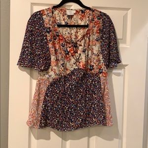 Anthropologie floral top